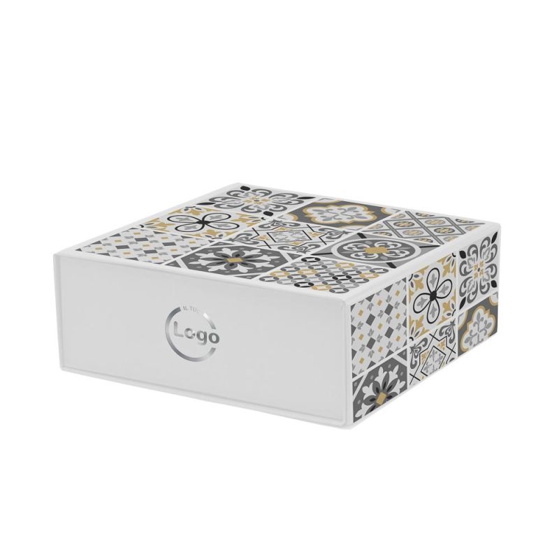 Mod Luxury Box. MAGNET avec fermeture magnétique 18x18x8 cm -  Personnalisable sur 3 faces