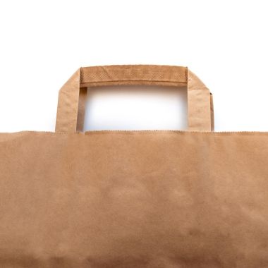 Kraft paper shopping bag...