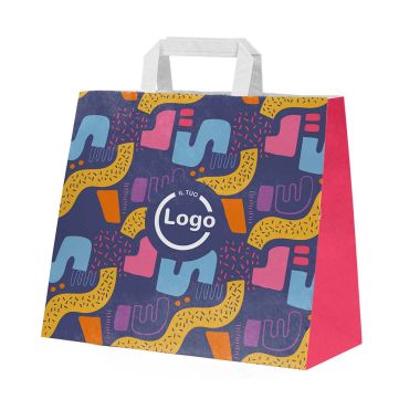 Bolsa de compras de papel...