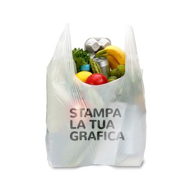 Shopper plastica biodegradabile on sale
