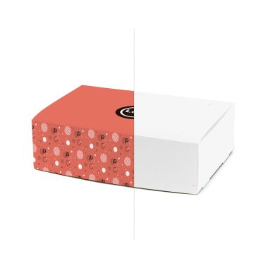 Boxes with front closure...