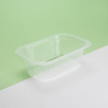Vaschetta plastica trasparente 137x95x63 mm - Neutro