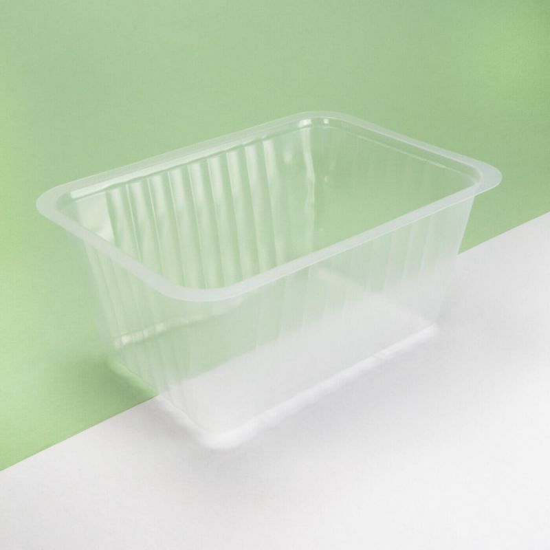 Vaschetta plastica trasparente 190x137x72 mm - Neutro