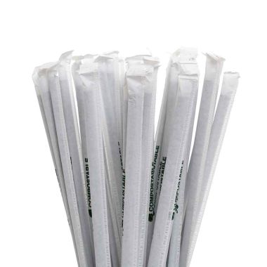 Packed PLA straws Ø 5mm -...