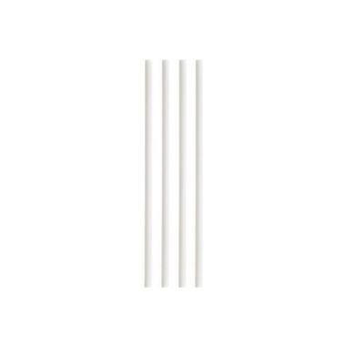 Cannucce in PLA Ø 7mm - Bianco