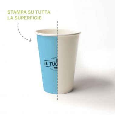 Bicchieri PLA compostabili 115 cc