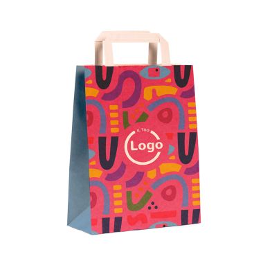 Kraft paper shopping bag...