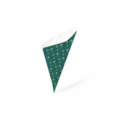 Paper cones for fried food...