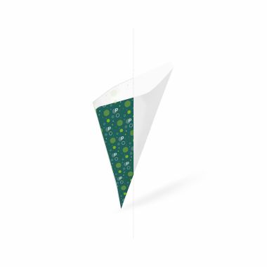 Paper cones for fried food...