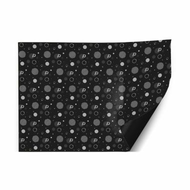 Placemats Straw Paper Black...