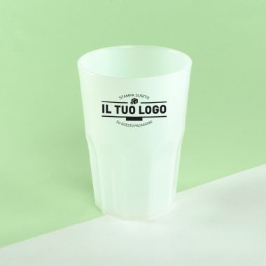 Bicchiere Trasp. opaco Infrangibile (108 pz.)