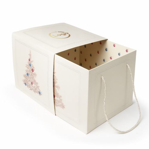 Boîtes mod. FIAM pour panettone 24x24x21cm - Personnalisé chaud