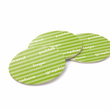 Sous-verres ronds en carton...