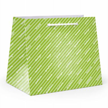 Shopper quadrata in carta...