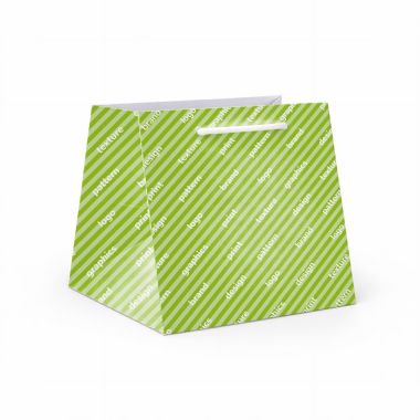 Shopper cuadrado en papel...