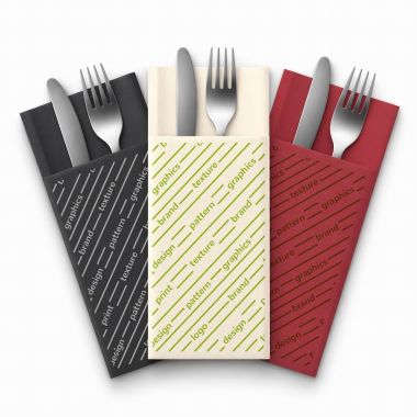 Serviettes de poche 40x40...