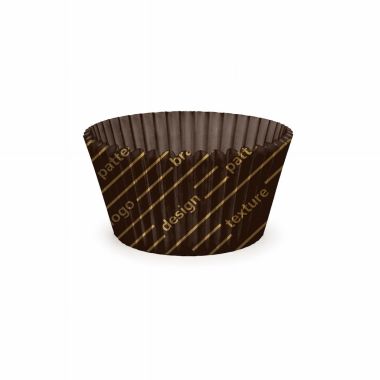 Round Brown Cups n.7 (ø50 x...