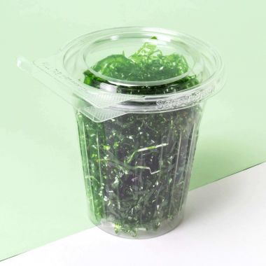 Disposable Snack Cup with Flat Lid 500ml