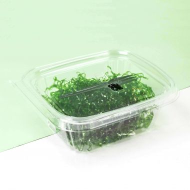 Contenitori Safe-T-Fresh con sigillo rettangolari 500ml con forchetta agganciata