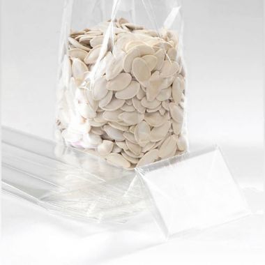 Clear [PP] Cello Bags with Card Base - large