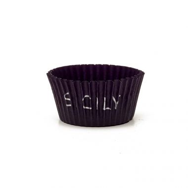 Customizable Brown Circular Baking Cups n.8 (5,8x2,7 cm)