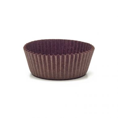 Brown Circular Baking Cups n.4 (ø35x h21 mm)