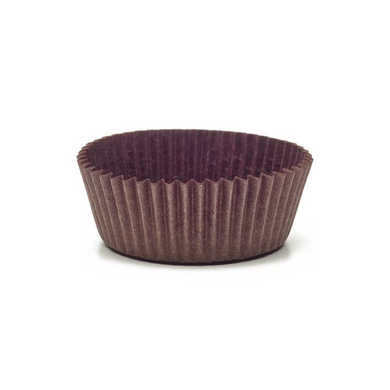 Brown Circular Baking Cups n.4 (ø35x h21 mm) Brown Circular Baking Cups n.4 (ø35x h21 mm)