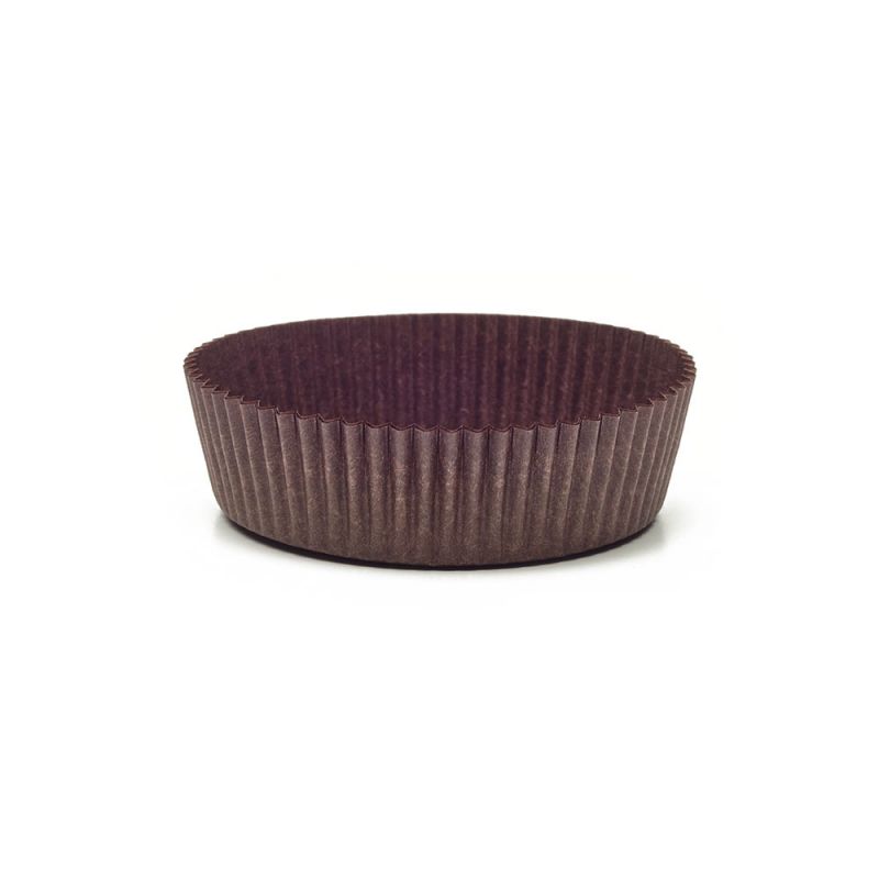 Brown Circular Baking Cups n.9B (ø70x h25 mm) Brown Circular Baking Cups n.9B (ø70x h25 mm)