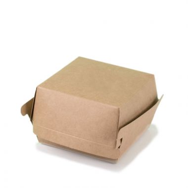 brown kraft paper hamburger box - Neutral