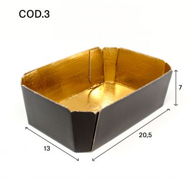 Cardboard trays for food  COD.3