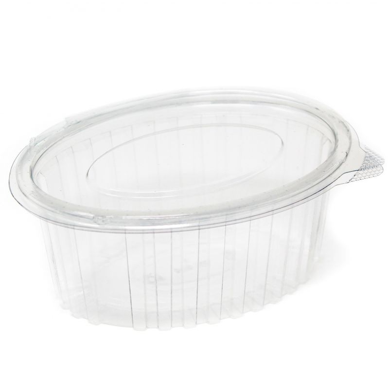 Oval Container with lid 375 ml Oval Container with lid 375 ml