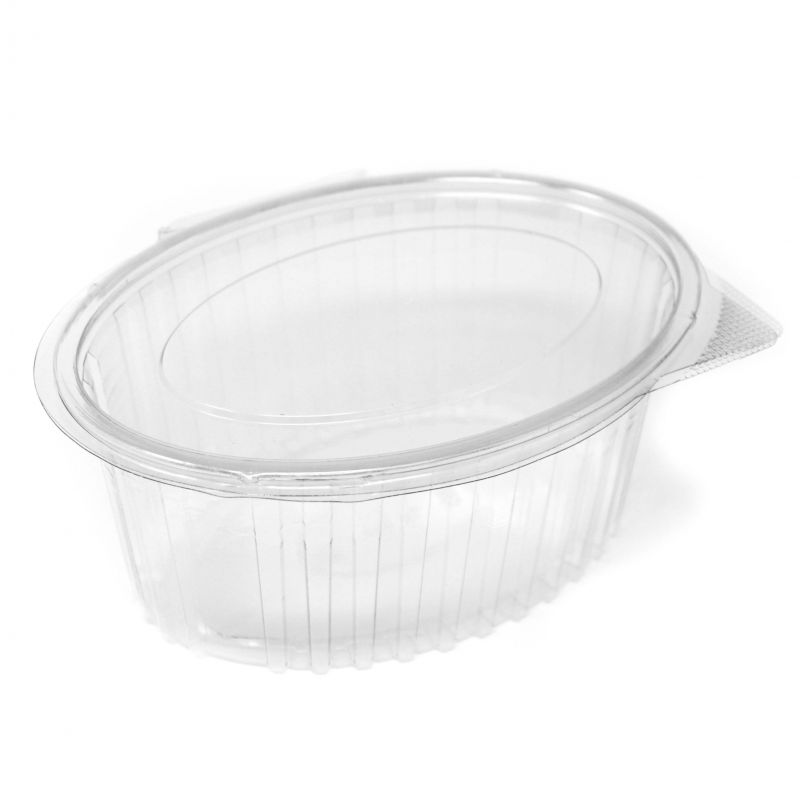 Contenitore Ovale con coperchio 500 ml Contenitore Ovale con coperchio 500 ml