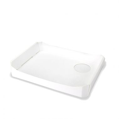 Air-Box trays for food with hole - Neutral