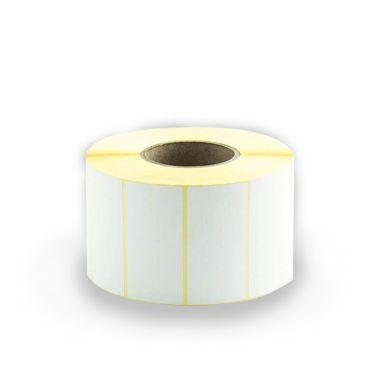3 rotoli da 1300 etichette termiche misura 100 x 50 foro 40 mm totale 3900 etichette termiche