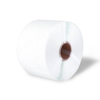 White strapping roll - 3 m