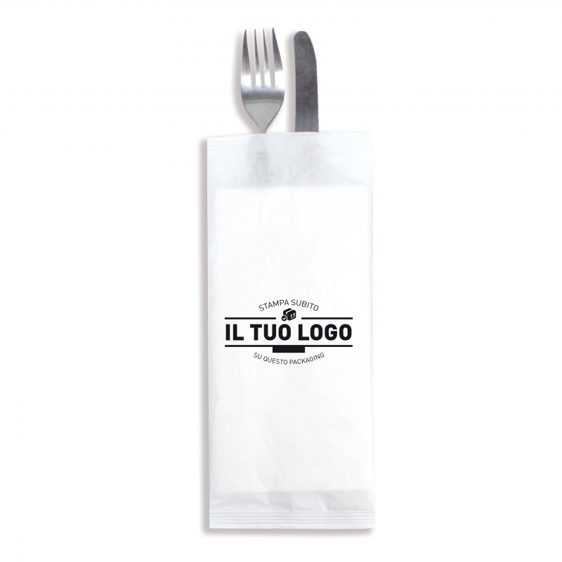 Customizable White cutlery custody Customizable White cutlery custody