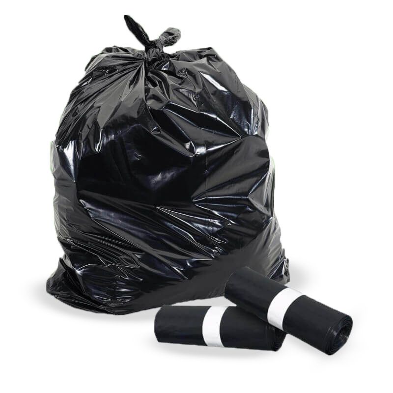 Black trash bags 50x65 cm Black trash bags 50x65 cm