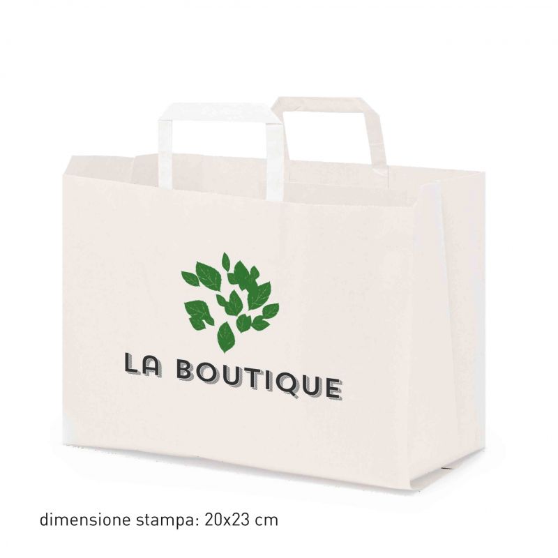 Borsa in carta da personalizzare Borsa in carta da personalizzare