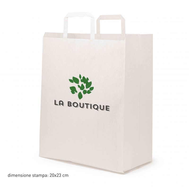 shopping bag in carta da personalizzare