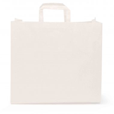 White Flat Paper bag...
