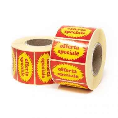 Adhesive Labels "Offerta...