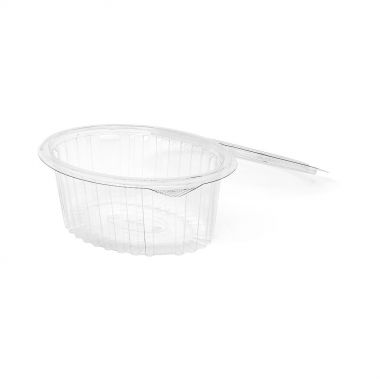 Oval Container with lid 375 ml