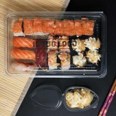 Contenitore rettangolare 500 gr Personalizzato