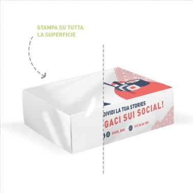 Customised sushi box