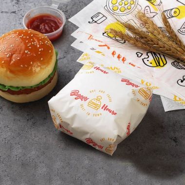 Personalised greaseproof paper