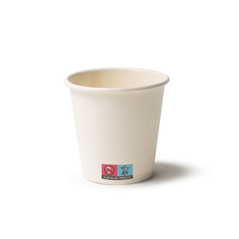 Bicchieri Caffè Cartoncino 70 cc - Bianco Neutri Bicchieri Caffè Cartoncino 70 cc - Bianco Neutri