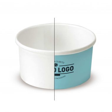 Ice Cream Paper Cups C118 customizable surface