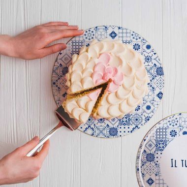 Cardboard circular cake...