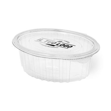 Oval container with lid 500...