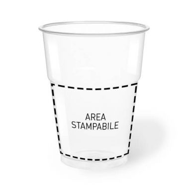 Clear Plastic PLA Cups 350...